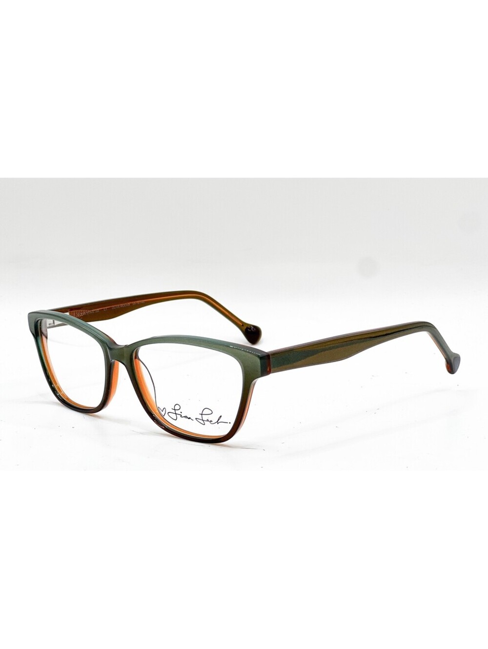 Lisa Loeb Moon Star 188 Olive Mocha Authentic Eyeglasses 54-16-140